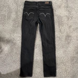 Levi’s Midrise skinny black jeans women size 8